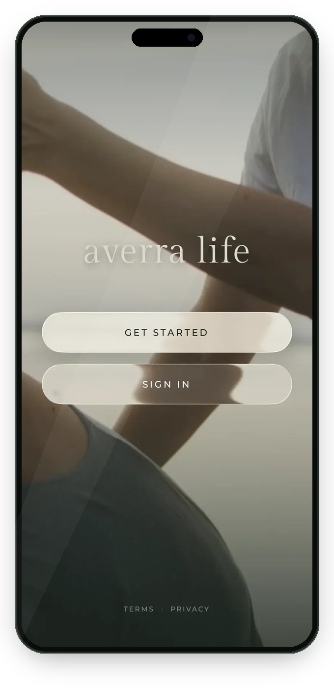 RAVE Mobile App showing member portal and personal health plan