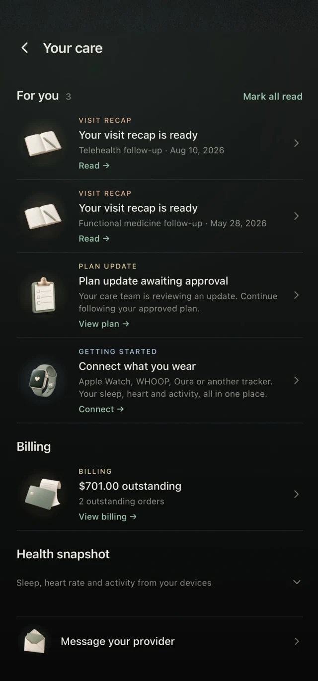 RAVE Mobile Care updates and provider contact