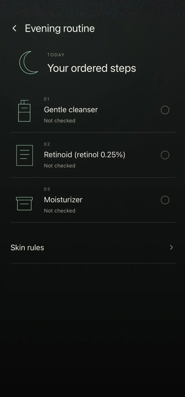 RAVE Mobile Restorative routine
